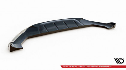 Spojler pod nárazník lipa Alfa Romeo Stelvio Quadrifoglio Mk1 černý lesklý plast