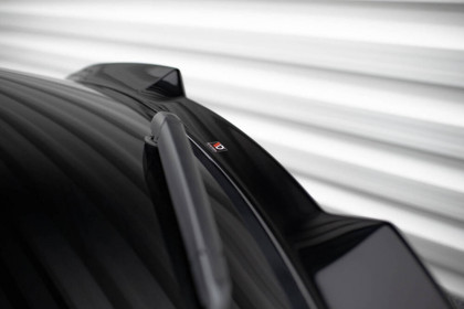 Prodloužení spoileru spodní 3D Alfa Romeo Stelvio Quadrifoglio Mk1 černý lesklý plast