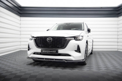 Spojler pod nárazník lipa V.1 Mazda CX-60 Mk1 černý lesklý plast