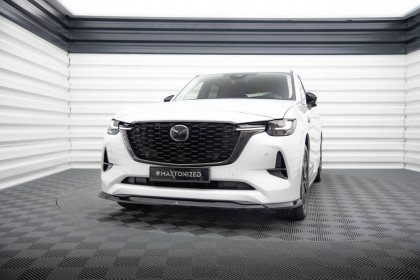 Spojler pod nárazník lipa V.2 Mazda CX-60 Mk1 černý lesklý plast