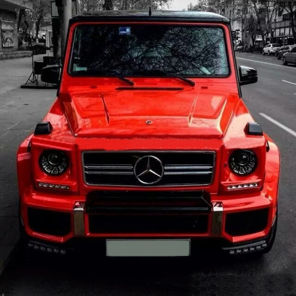 Přední světla s LED Mercedes G-Class W463 (2005-2017) Bi-Xenon černá 