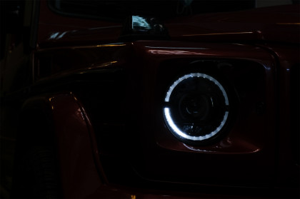 Přední světla FULL LED Mercedes G-Class W463 (2005-2017) Bi-Xenon černá 