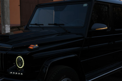 Kompletní zrcátka s dynamickým blinkrem pro Mercedes-Benz G W463 (1989-2017) Facelift Design