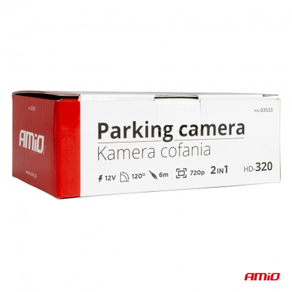 Couvací kamera HD-320 12v 720p AMIO-03533