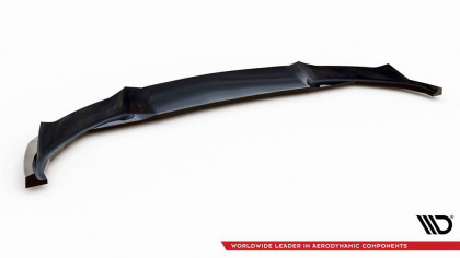 Spojler pod nárazník lipa V.2 BMW iX M-Pack i20 černý lesklý plast