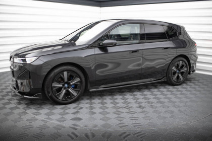 Prahové lišty BMW iX M-Pack i20 černý lesklý plast