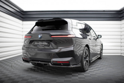 Spoiler zadního nárazniku BMW iX M-Pack i20 černý lesklý plast