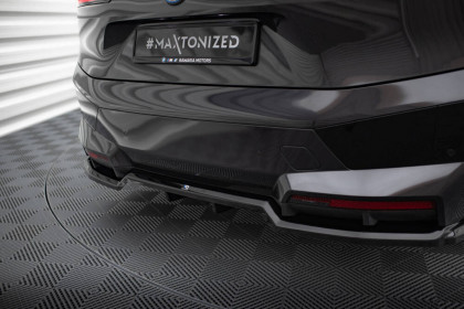 Spoiler zadního nárazniku BMW iX M-Pack i20 černý lesklý plast