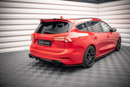 Zadní difuzor V.2 Ford Focus Estate ST Mk4 černý lesklý plast