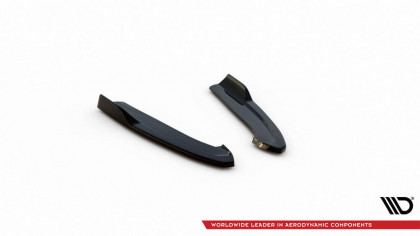 Splittery zadní boční V.6 Ford Focus Estate ST Mk4 černý lesklý plast