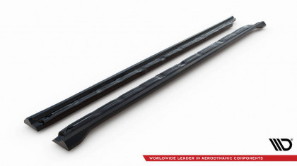 Prahové lišty V.2 Cupra Formentor Mk1 černý lesklý plast