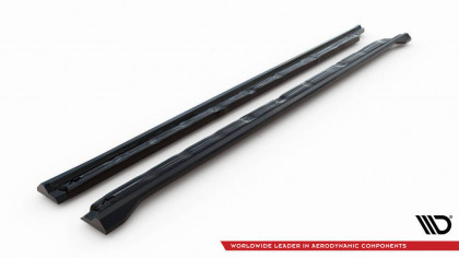 Prahové lišty V.2 Cupra Formentor Mk1 černý lesklý plast
