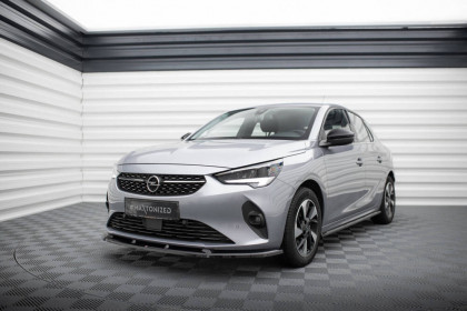 Spojler pod nárazník lipa V.1 Opel Corsa F ( Mk6) černý lesklý plast