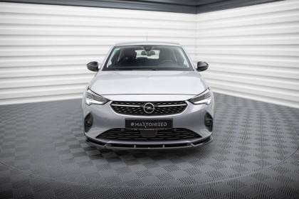 Spojler pod nárazník lipa V.1 Opel Corsa F ( Mk6) černý lesklý plast