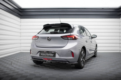 Prodloužení spoileru horní Opel Corsa F ( Mk6) černý lesklý plast