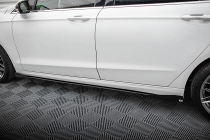 Prahové lišty Street pro + flaps Ford Mondeo Sport Mk5 Facelift / Fusion Sport Mk2 Facelift černé