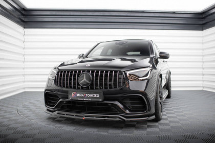 Spojler pod nárazník lipa Mercedes-AMG GLC 63 SUV / Coupe X253 / C253  černý lesklý plast