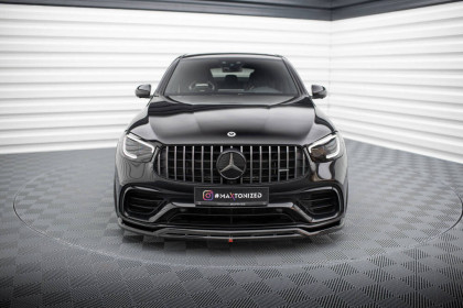 Spojler pod nárazník lipa Mercedes-AMG GLC 63 SUV / Coupe X253 / C253  černý lesklý plast