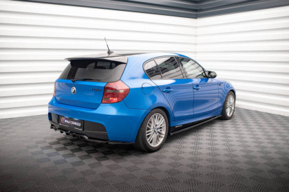 Spoiler zadního nárazniku BMW 1 M-Pack E87 Facelift černý lesklý plast