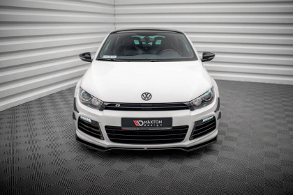 Spojler pod nárazník lipa V.4 Volkswagen Scirocco R Mk3 černý lesklý plast