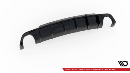 Zadní difuzor Volkswagen Scirocco R Mk3 černý lesklý plast