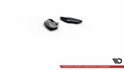 Splittery zadní boční V.3 Volkswagen Scirocco R Mk3 černý lesklý plast