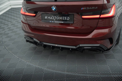 Zadní difuzor BMW 3 M-Pack G20 / G21 typ 2 černý lesklý plast