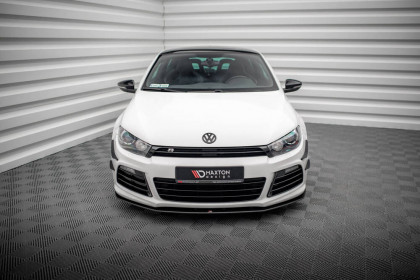 Street pro spojler pod nárazník lipa Volkswagen Scirocco R Mk3 černo červený