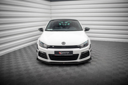 Street pro spojler pod nárazník lipa + flaps Volkswagen Scirocco R Mk3 černý