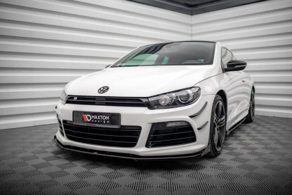 Street pro spojler pod nárazník lipa + flaps Volkswagen Scirocco R Mk3 černý