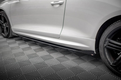 Prahové lišty Street pro + flaps Volkswagen Scirocco R Mk3 černé