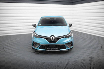 Spojler pod nárazník lipa V.1 Renault Clio R.S. Line Mk5 černý lesklý plast