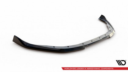 Spojler pod nárazník lipa V.1 Renault Clio R.S. Line Mk5 černý lesklý plast