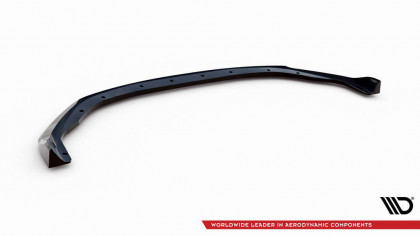 Spojler pod nárazník lipa V.1 Renault Clio R.S. Line Mk5 černý lesklý plast