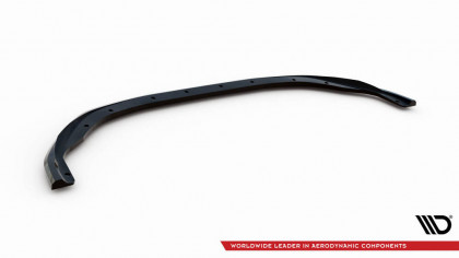 Spojler pod nárazník lipa V.2 Renault Clio R.S. Line Mk5 černý lesklý plast