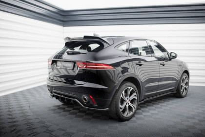 Spoiler zadního nárazniku Jaguar E-Pace R-Dynamic Mk1 černý lesklý plast