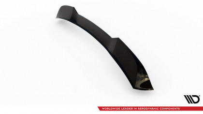 Prodloužení spoileru 3D Porsche Cayenne Mk2 Facelift černý lesklý plast