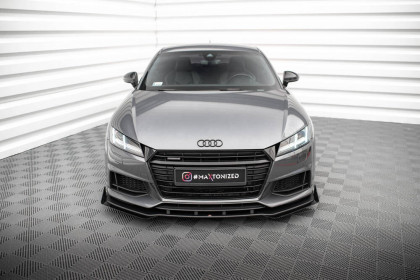 Street pro spojler pod nárazník lipa + flaps Audi TT S / S-Line 8S černý