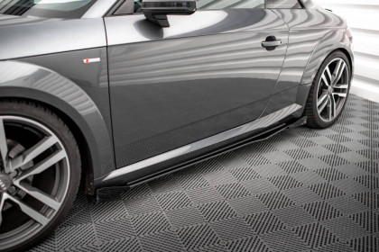 Prahové lišty Street pro + flaps Audi TT S / S-Line 8S černé