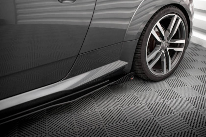 Prahové lišty Street pro + flaps Audi TT S / S-Line 8S černé