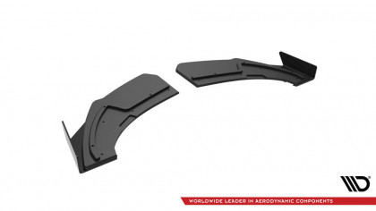 Splittery zadní boční Street Pro + flaps Audi TT S-Line 8S černé