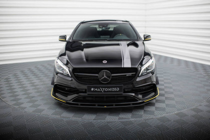 Street pro spojler pod nárazník lipa Mercedes-AMG CLA 45 Aero C117 Facelift černý