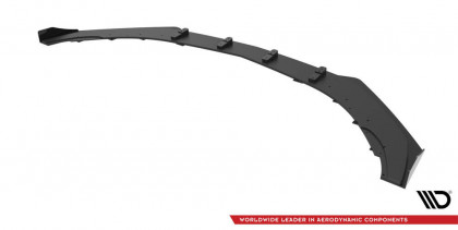 Street pro spojler pod nárazník lipa + flaps Mercedes-AMG CLA 45 Aero C117 Facelift černý