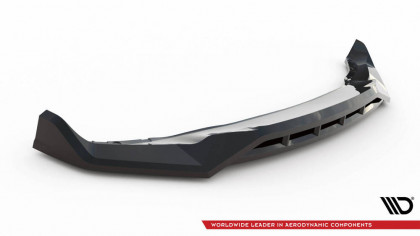 Spojler pod nárazník lipa V.2 BMW X5 M-Pack G05 Facelift černý lesklý plast
