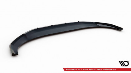 Spojler pod nárazník lipa V.1 Audi Q3 Sportback F3 černý lesklý plast