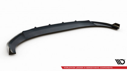 Spojler pod nárazník lipa V.2 Audi Q3 Sportback F3 černý lesklý plast