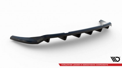 Spoiler zadního nárazniku Audi Q3 Sportback F3 černý lesklý plast