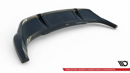 Spoiler zadního nárazniku Audi Q3 Sportback F3 černý lesklý plast