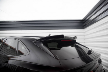 Prodloužení spoileru 3D Audi Q3 Sportback F3 černý lesklý plast