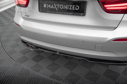 Spoiler zadního nárazniku BMW 3 GT F34 Facelift černý lesklý plast